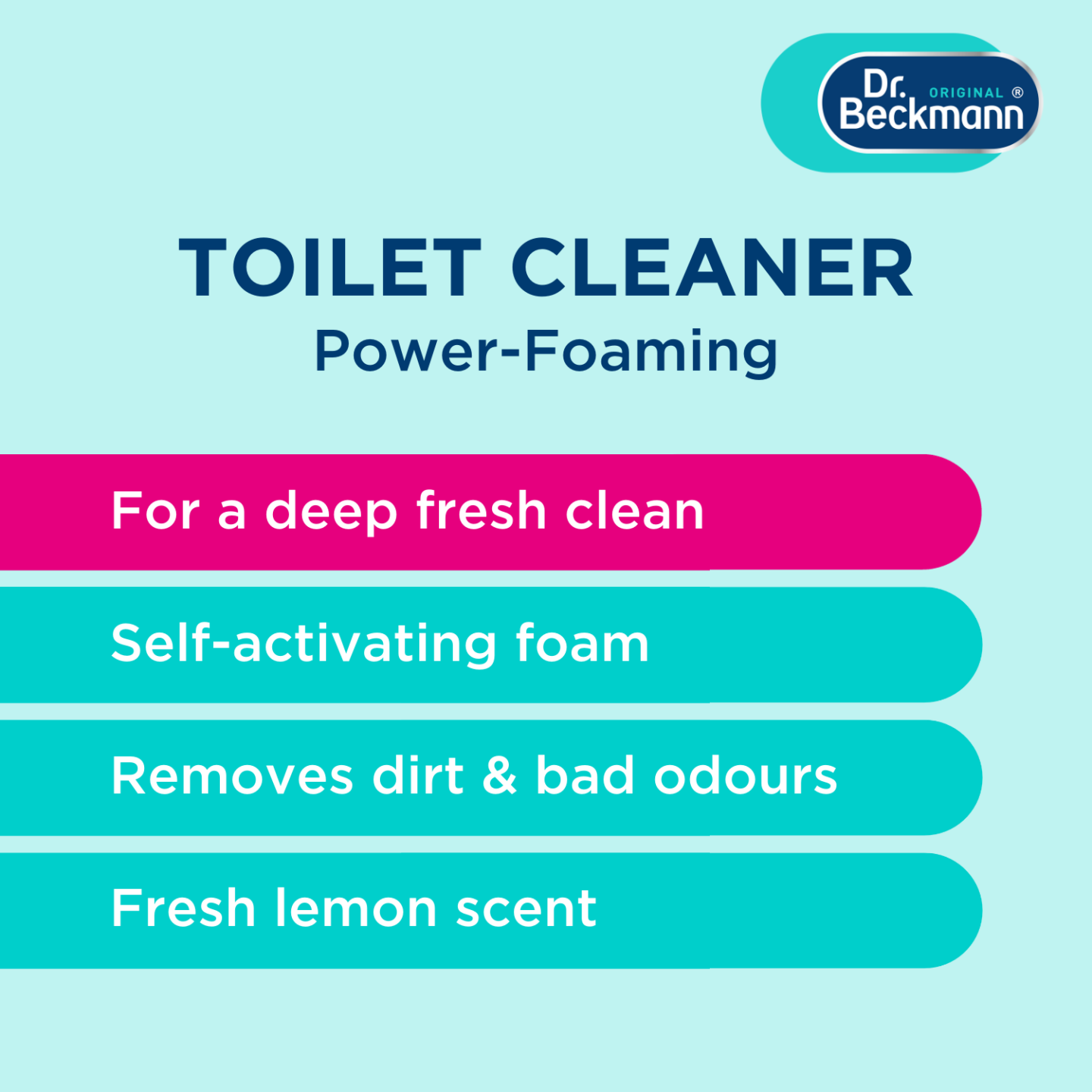PowerFoaming Toilet Cleaner Dr. Beckmann