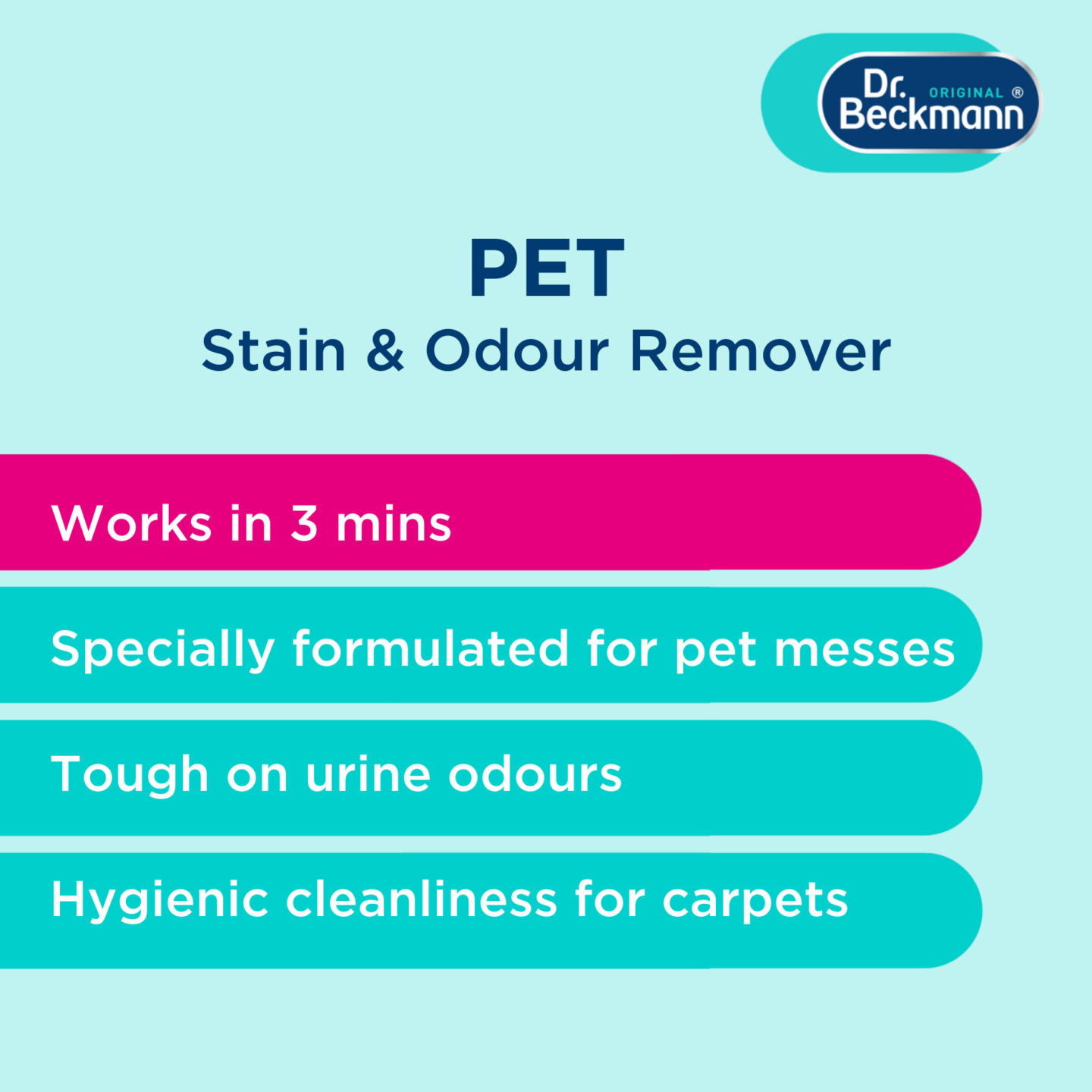 Pet Stain and Odour Remover Dr. Beckmann