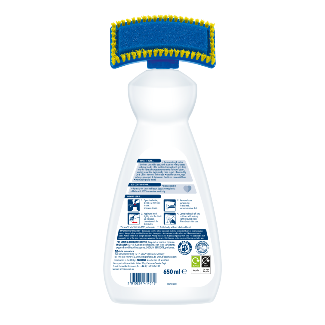 Pet Stain and Odour Remover Dr. Beckmann