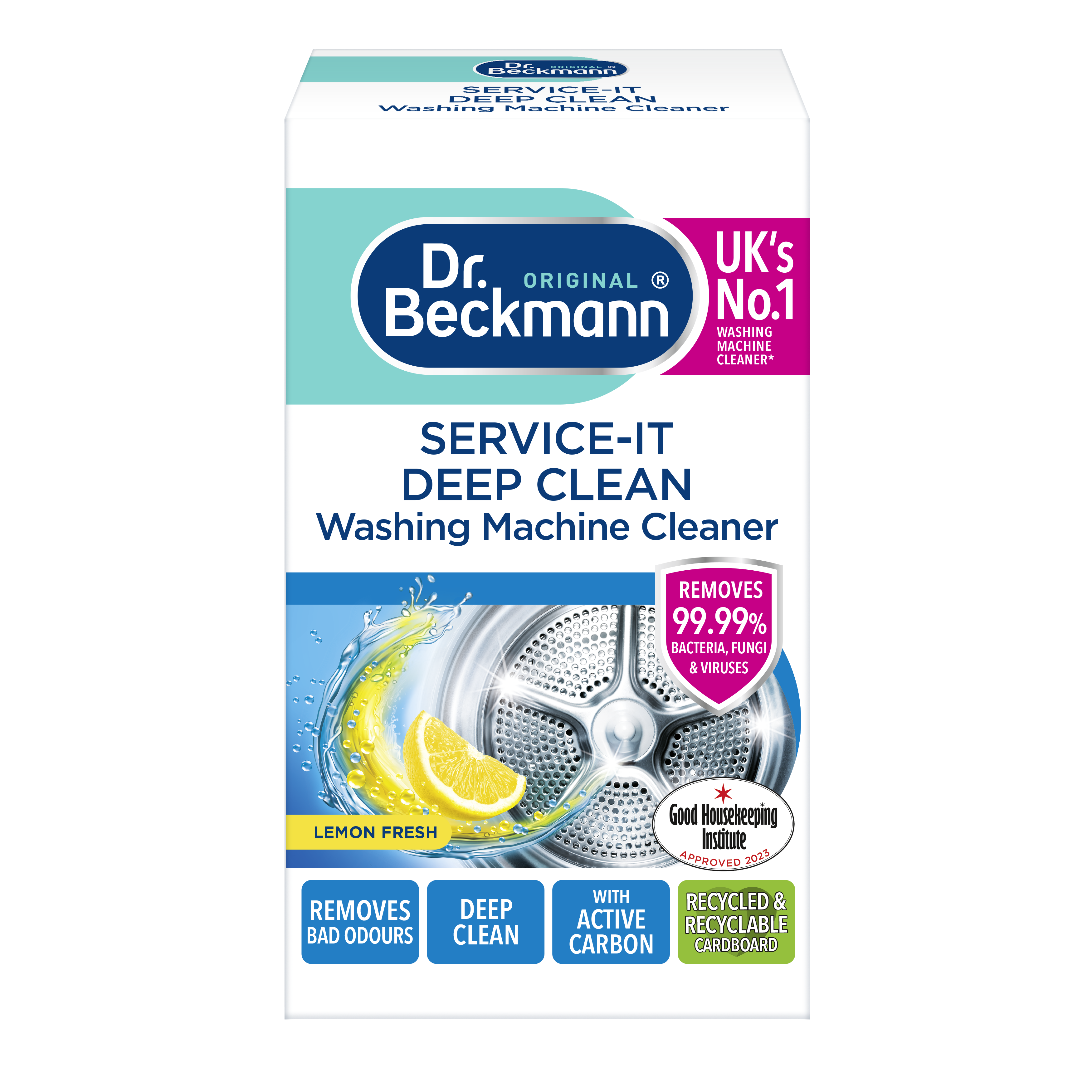 Limpia Lavadoras Dr. Beckmann 3 x 250 ml - Clean Queen