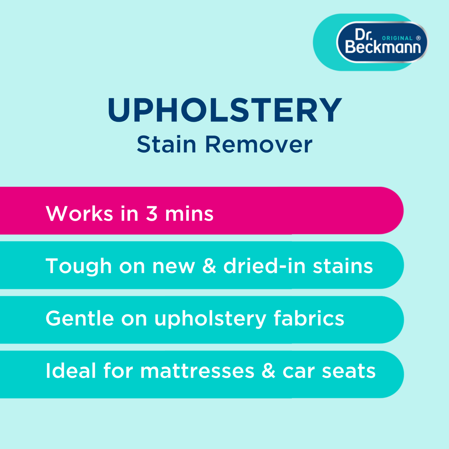 Upholstery Stain Remover Dr. Beckmann