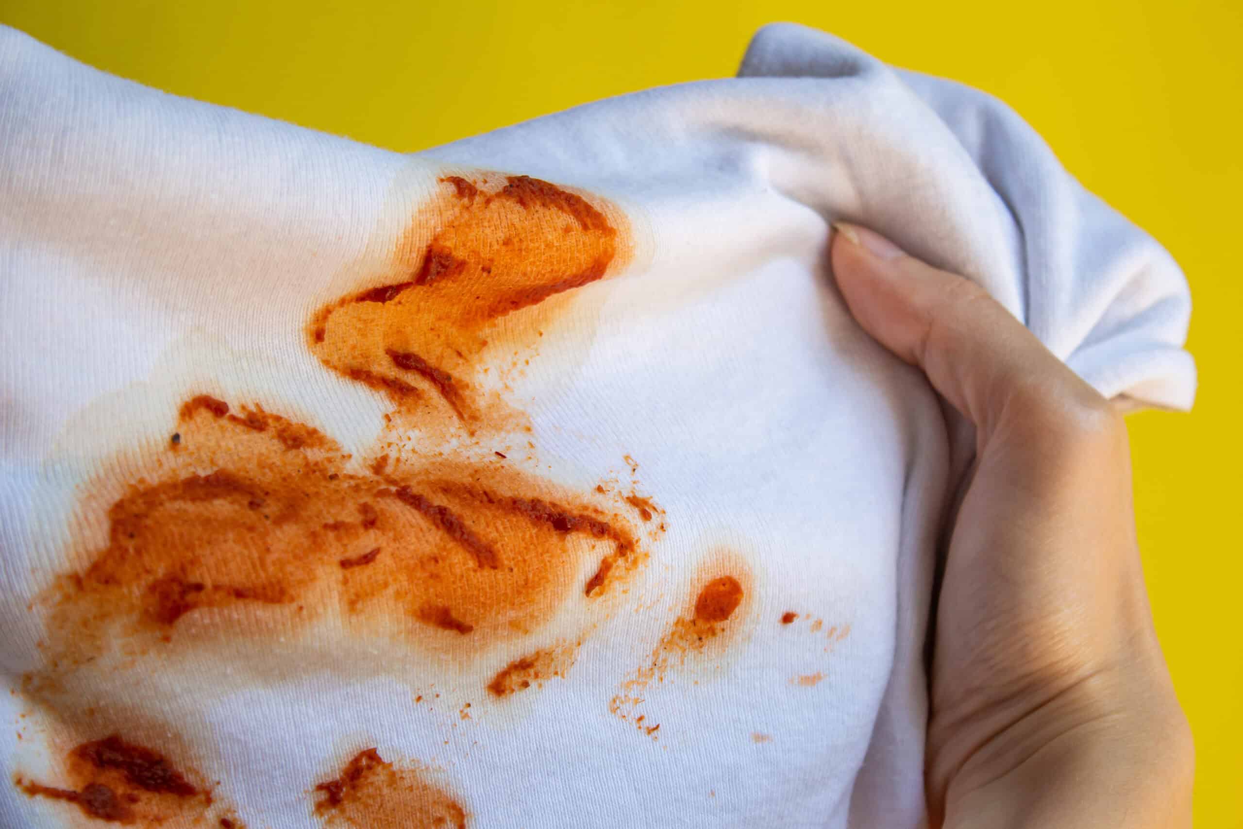 bbq-stain-on-shirt